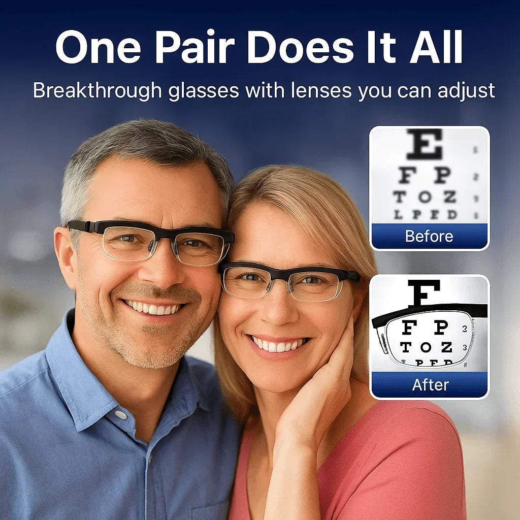 🌿LAST DAY PROMOTION - 40% OFF🌿【ADJUSTABLE FOCUS GLASSES】See Every Moment Clearly With Yagoo™!