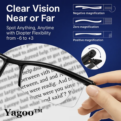 🌿LAST DAY PROMOTION - 40% OFF🌿【ADJUSTABLE FOCUS GLASSES】See Every Moment Clearly With Yagoo™!