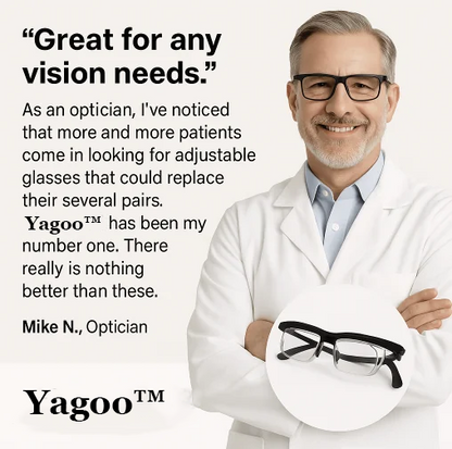 🌿LAST DAY PROMOTION - 40% OFF🌿【ADJUSTABLE FOCUS GLASSES】See Every Moment Clearly With Yagoo™!